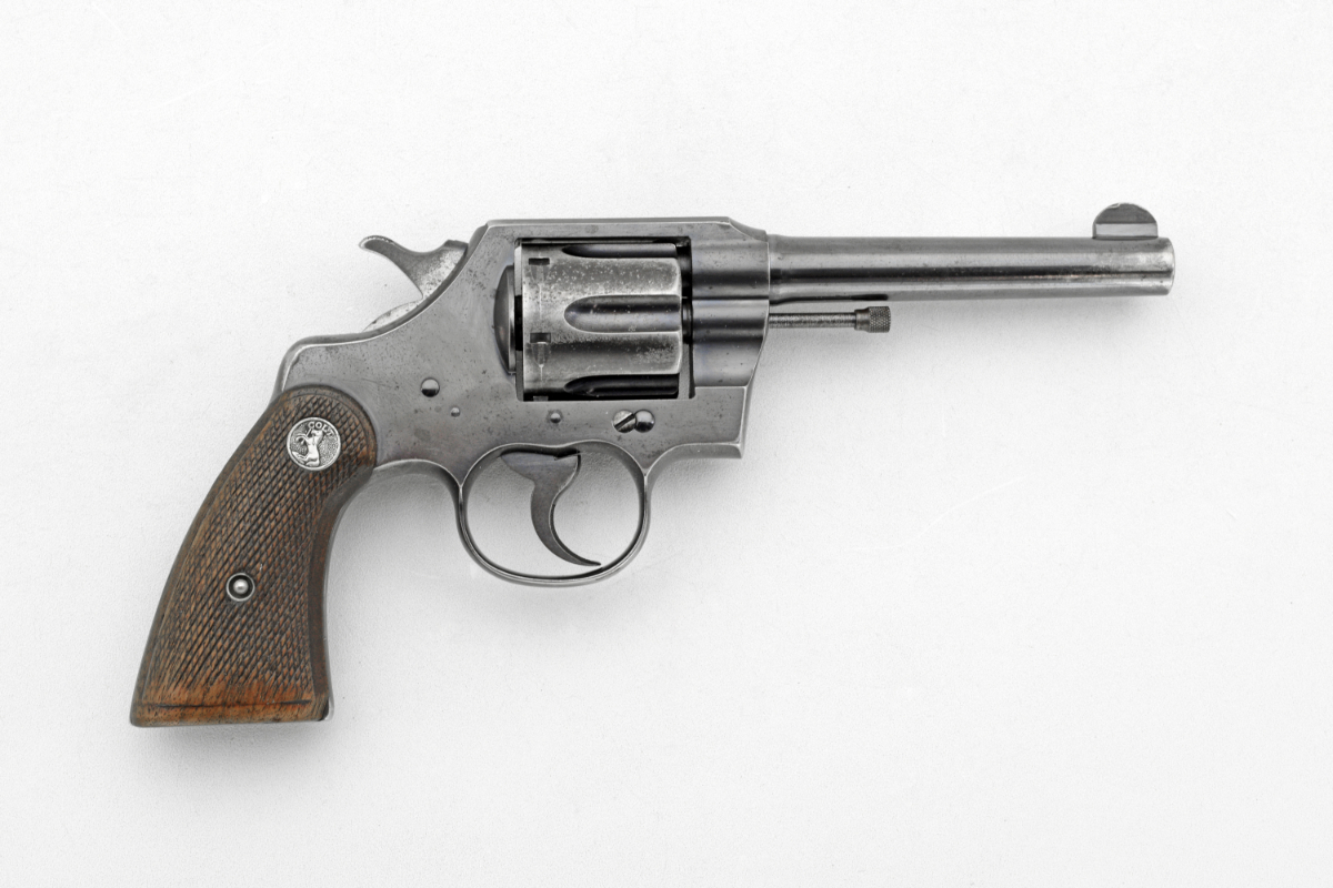 Colt OFFICIAL POLICE DOUBLE ACTION REVOLVER CALIBER 38 SPECIAL C&R OK ...