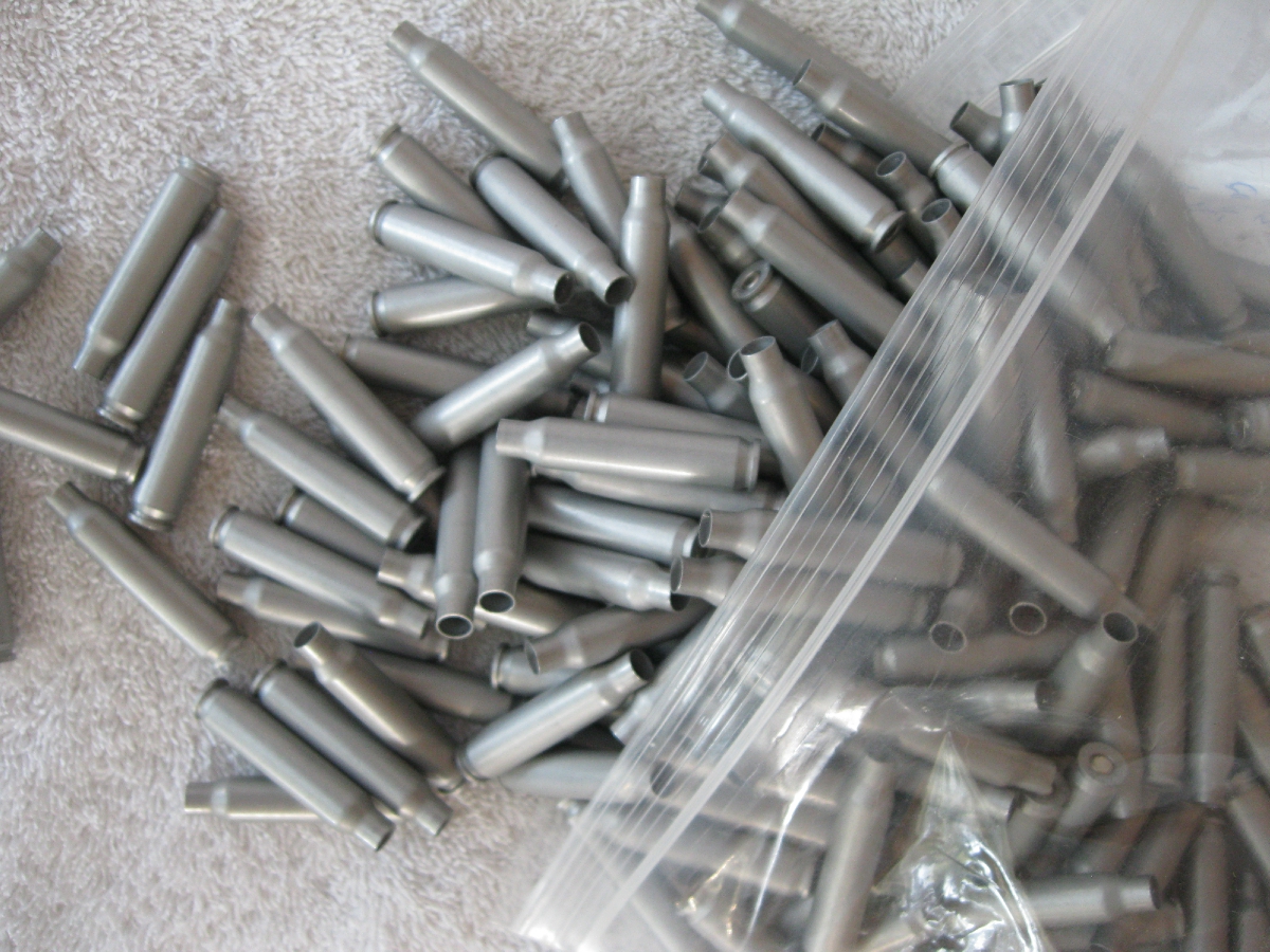 Omark Industries PRIMED ALUMINUM CARTRIDGE CASES FOR 5.56 MILITARY