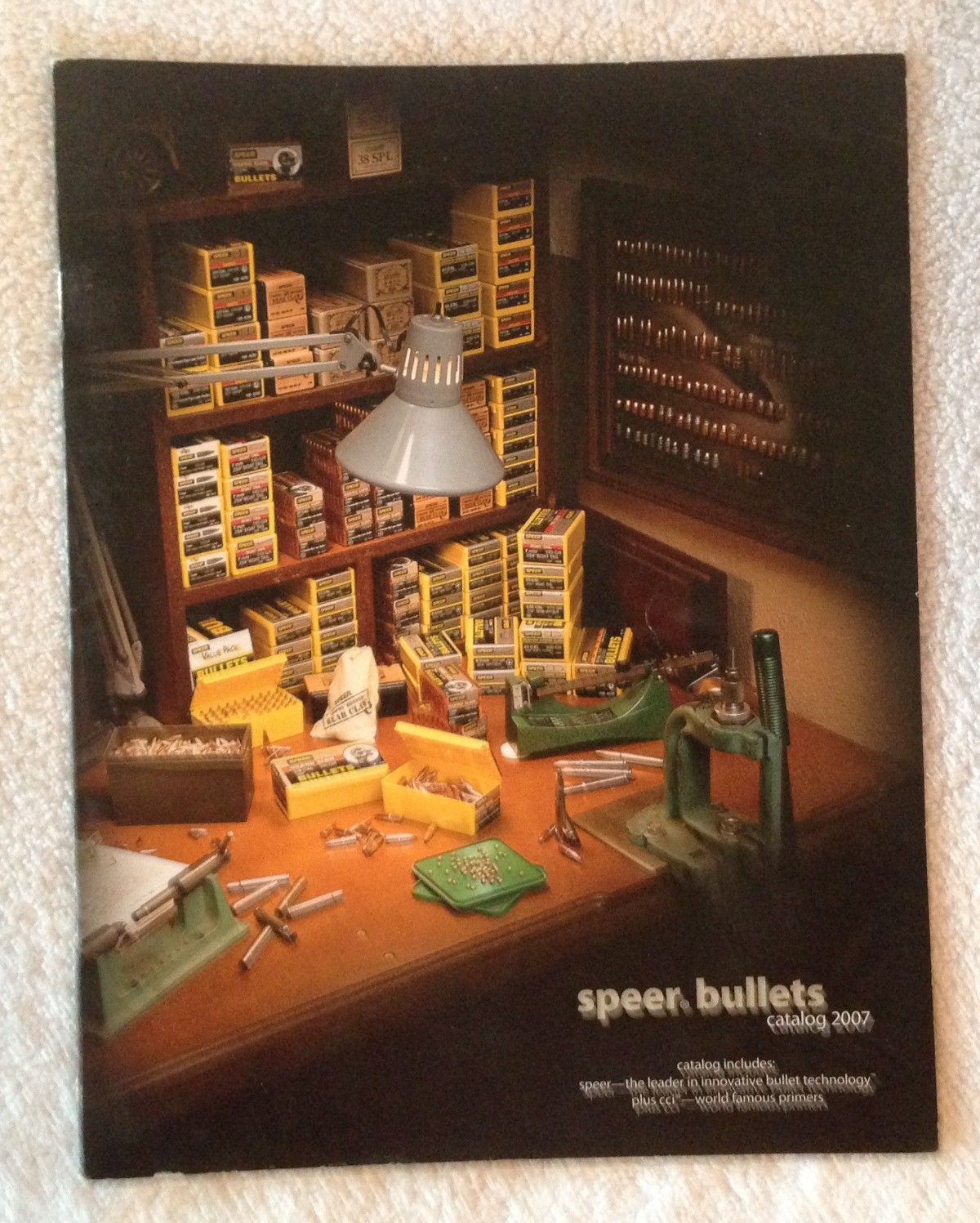 SPEER BULLETS CATALOG 2007 FOURPAGE FOLDOUT / 01052 17313747
