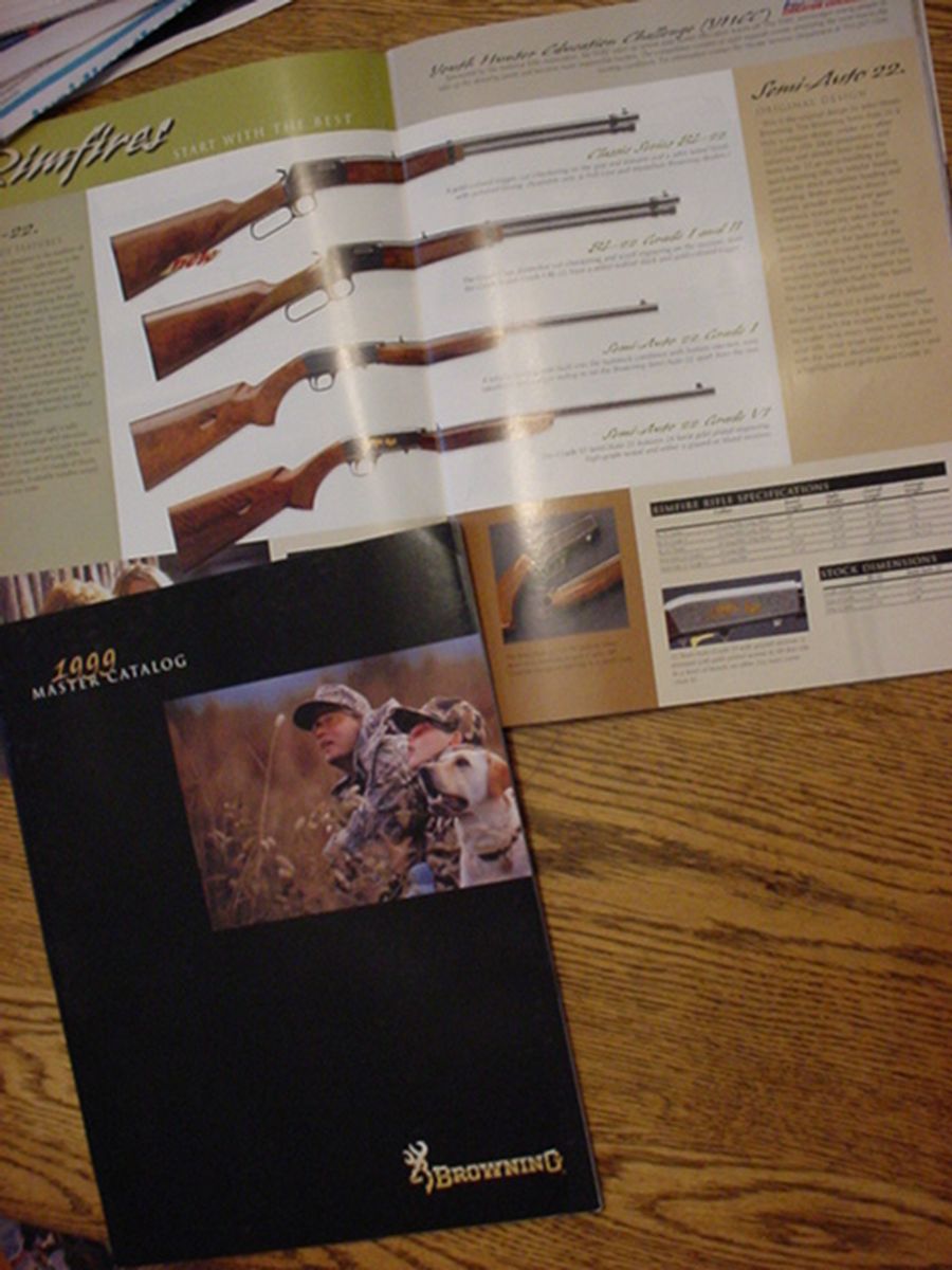 Browning 1999 Catalog BLR guns knives rifle 10268879