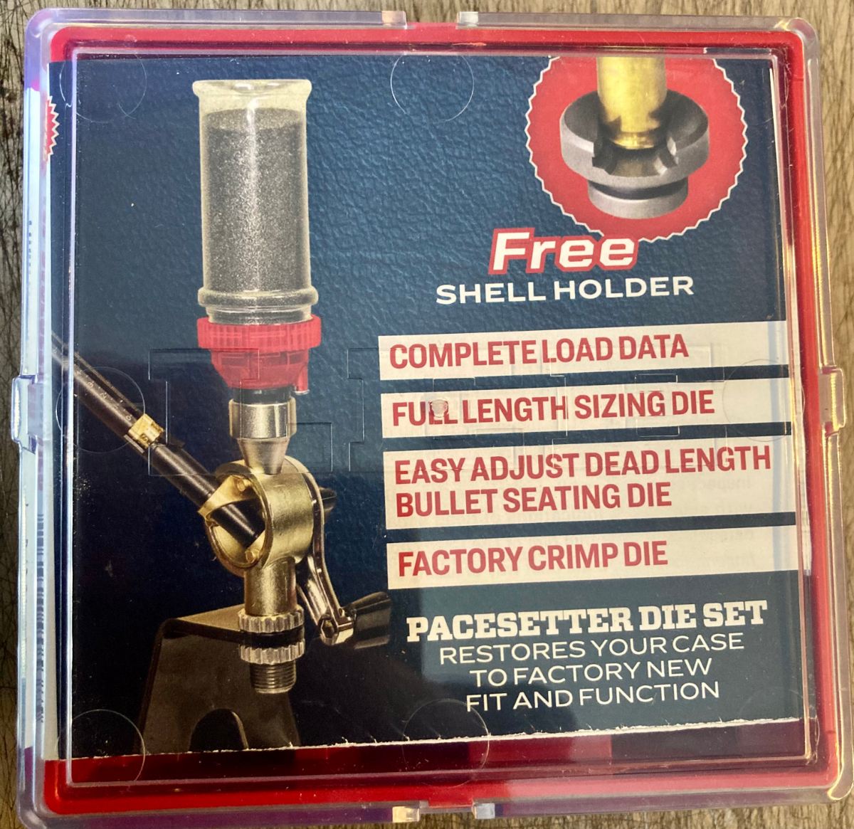 Lee Precision 257 Roberts Pacesetter 3-Die Set - Complete Reloading Kit With Shell Holder