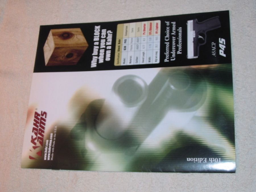 Kahr Arms 2005 Factory Catalog 14892681