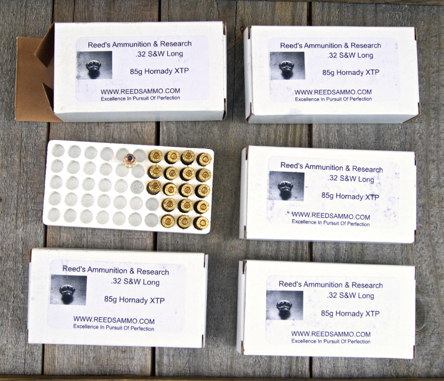 Reeds Ammo .32 S&W Long 85gr Hornady Xtp Ammo .32 S&W Long For Sale at