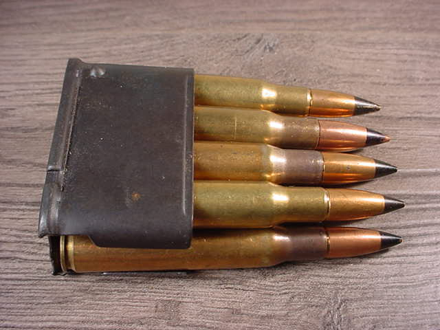 Springfield Armory Garand Clip of Mixed Manufacture .30-06 Springfield ...