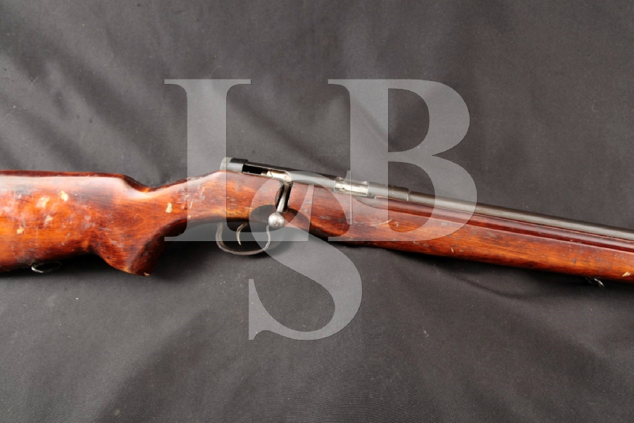 Russian Tula Toz12 (To312) Single Shot Target, Blue 25 ¼” Bolt Action Rifle, Mfd 1950s C&R .22