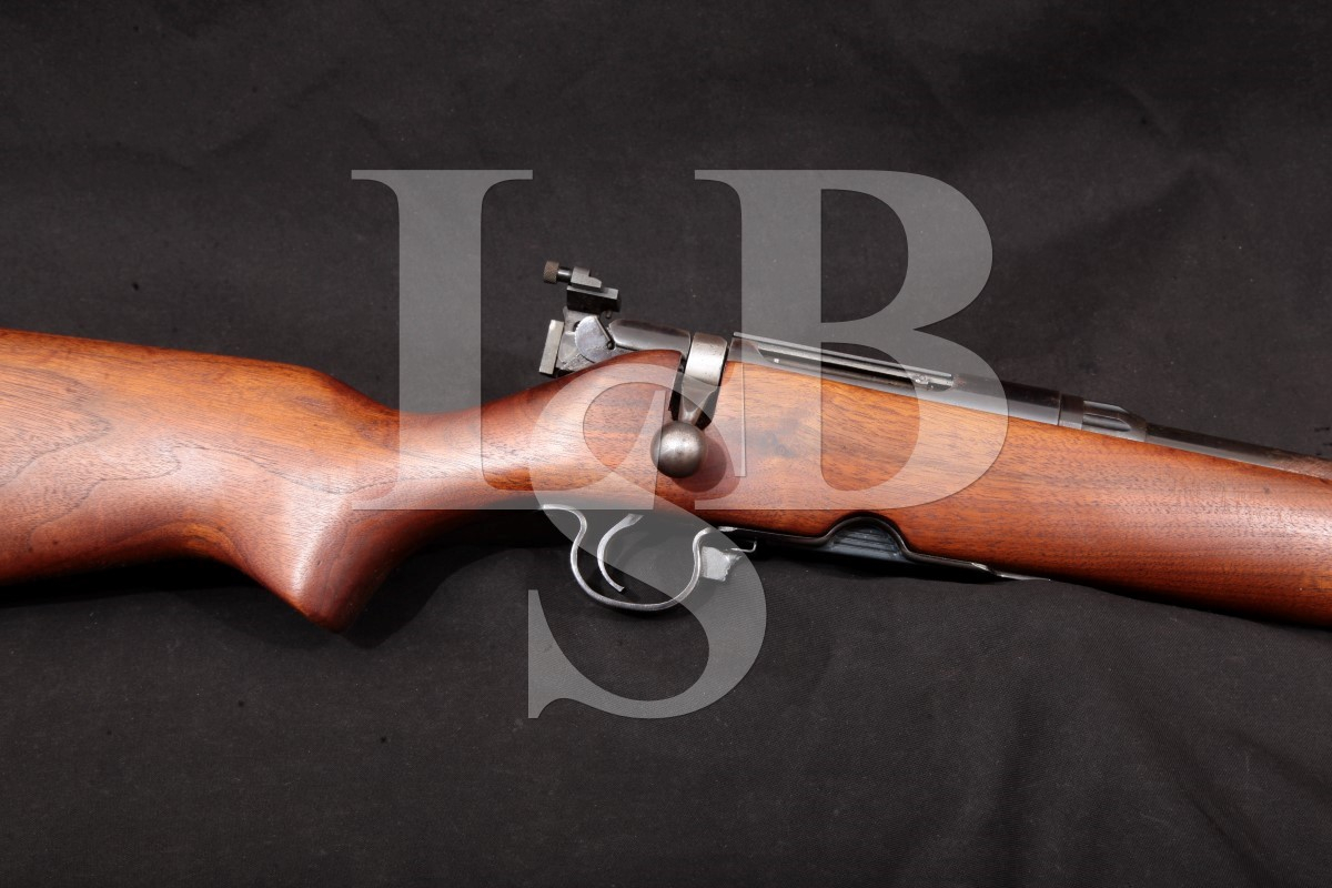 Savage Model 340 Sporter, Detachable Mag., Aperture Sights, Blue, 22