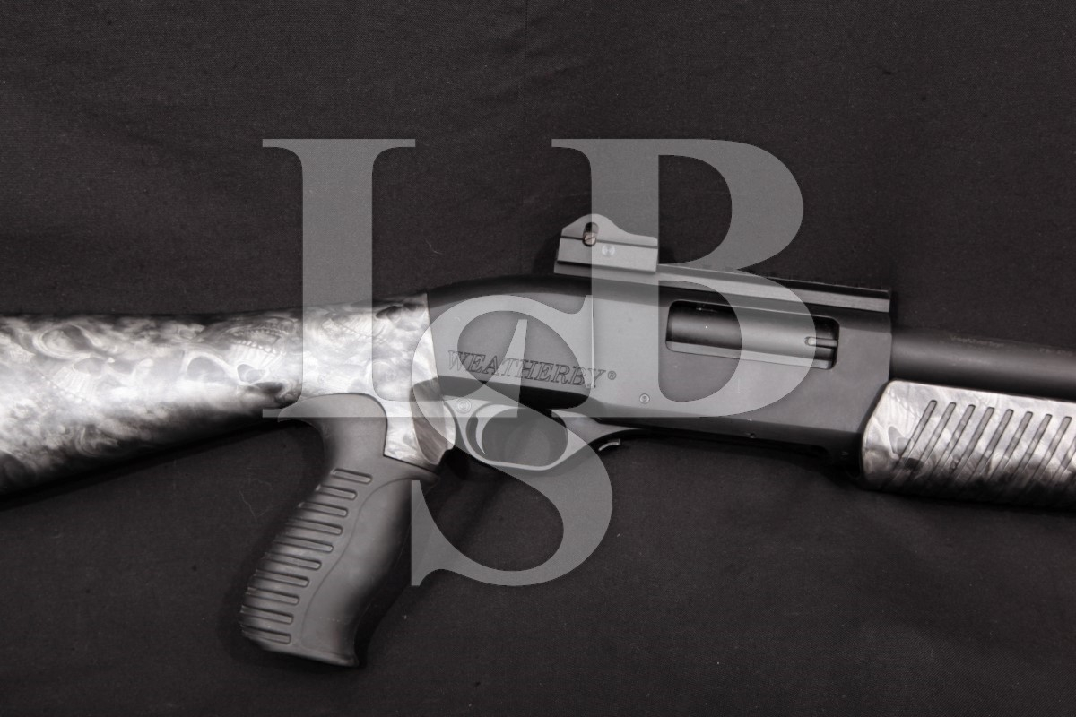 Weatherby Pa459 Black Reaper Tr, 3 Magnum Matte Black 18 Pump Action