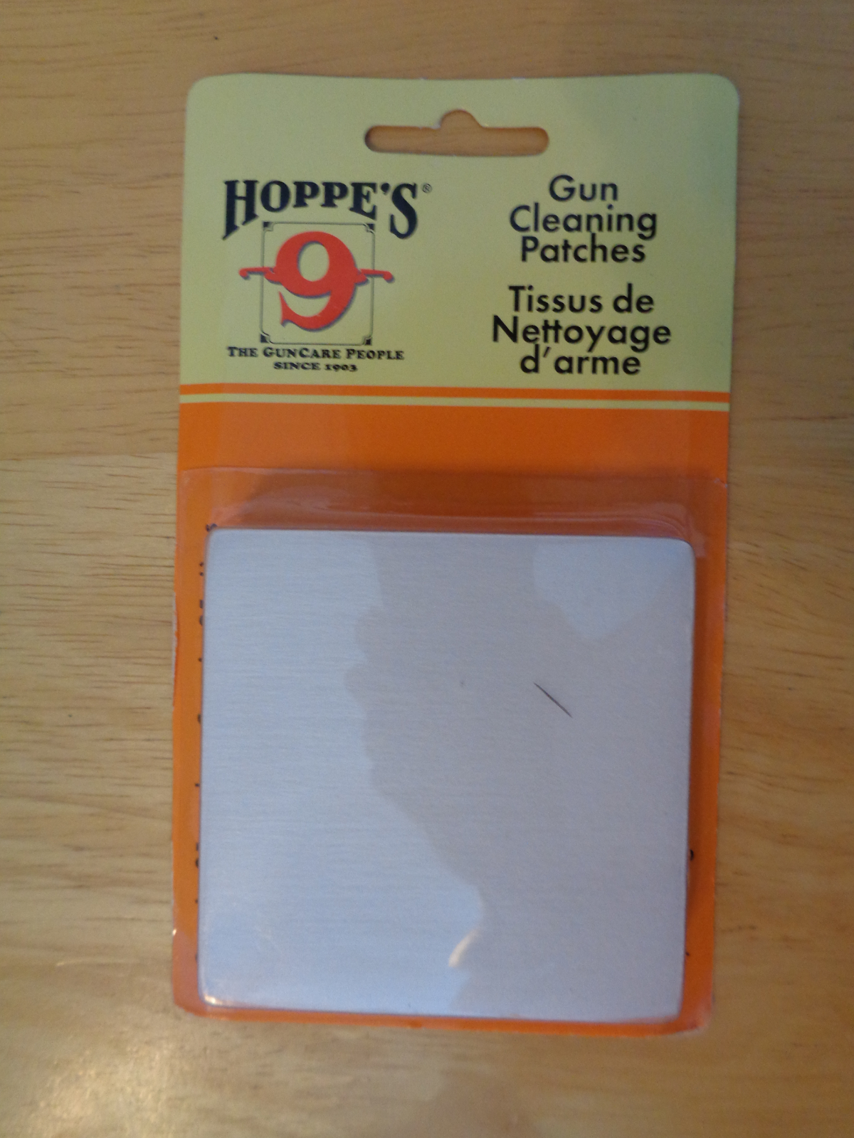 Hoppe's Hoppes 1205 Gun Cleaning 5 Patches 12,16 Gauge Cotton 25