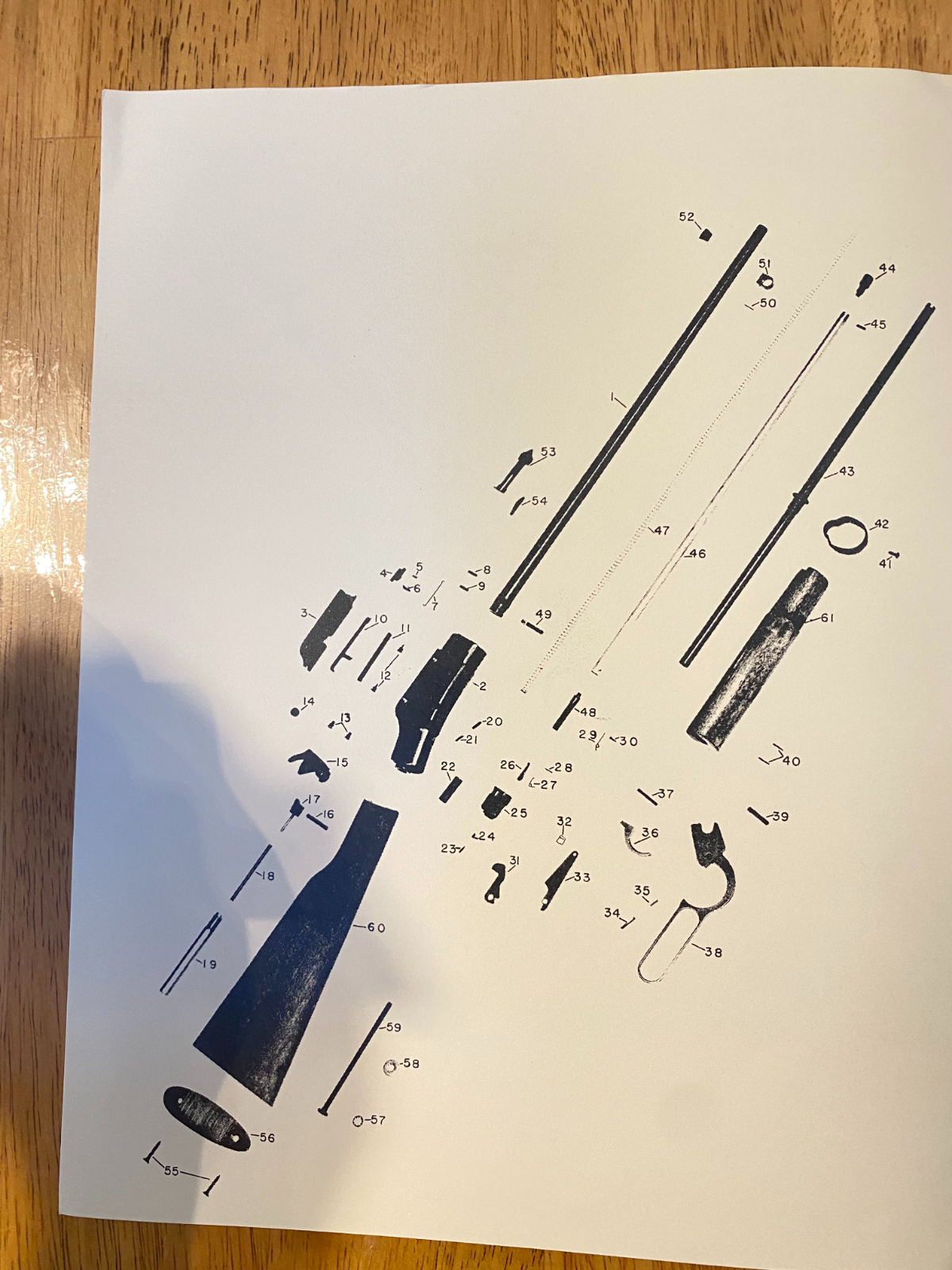 ITHACA MODEL-49 SADDLEGUN LEVER RIFLE 22LR MANUAL .22 LR 17190237