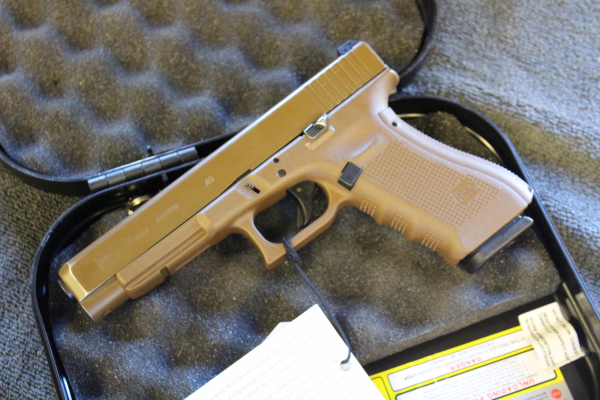 Glock Model 35 Gen 4 Fde Long Slide Pistol369nr .40 S&W