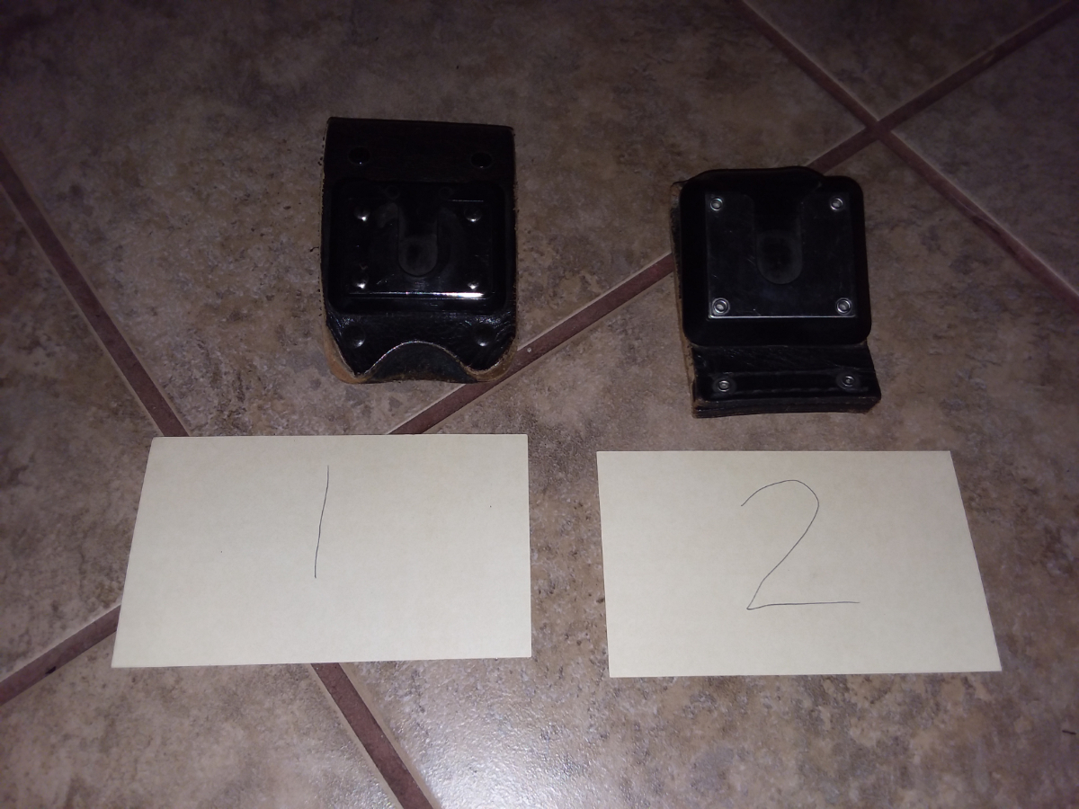 Police Duty Belt Radio Mount Choice Lot 15057607