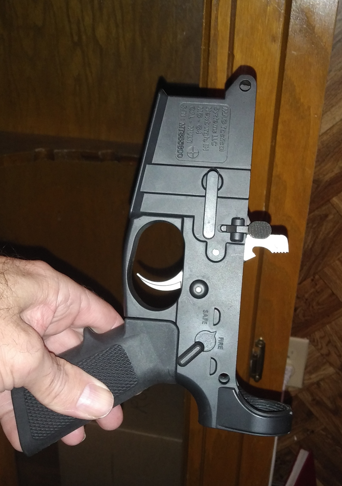 Gunsmith Demo, Learner Model, Project, Etc. Ar15 Lower Receiver, Mag