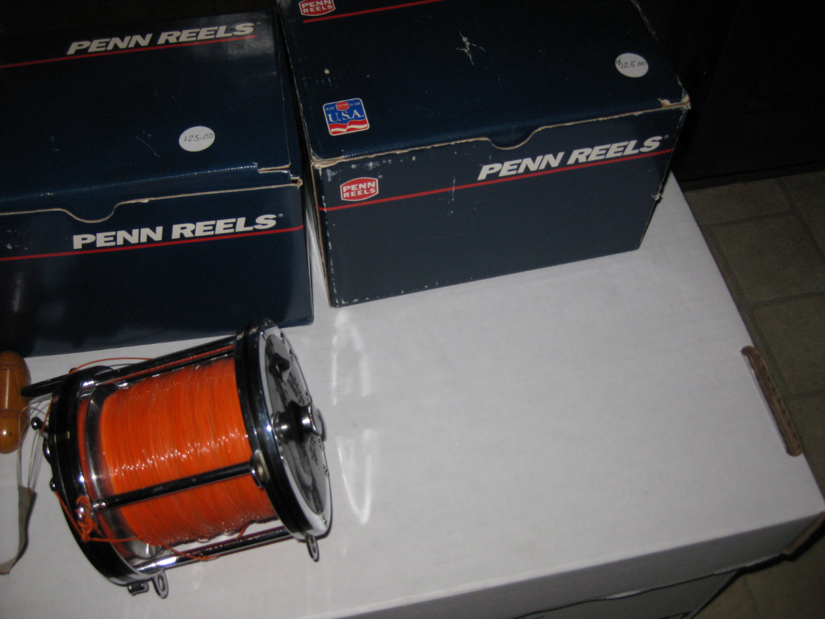 Penn Fishing Tackle Mfg. Co. 3 Penn Model 115L, 9/0, SENATOR Reels, 2 in Original Box with