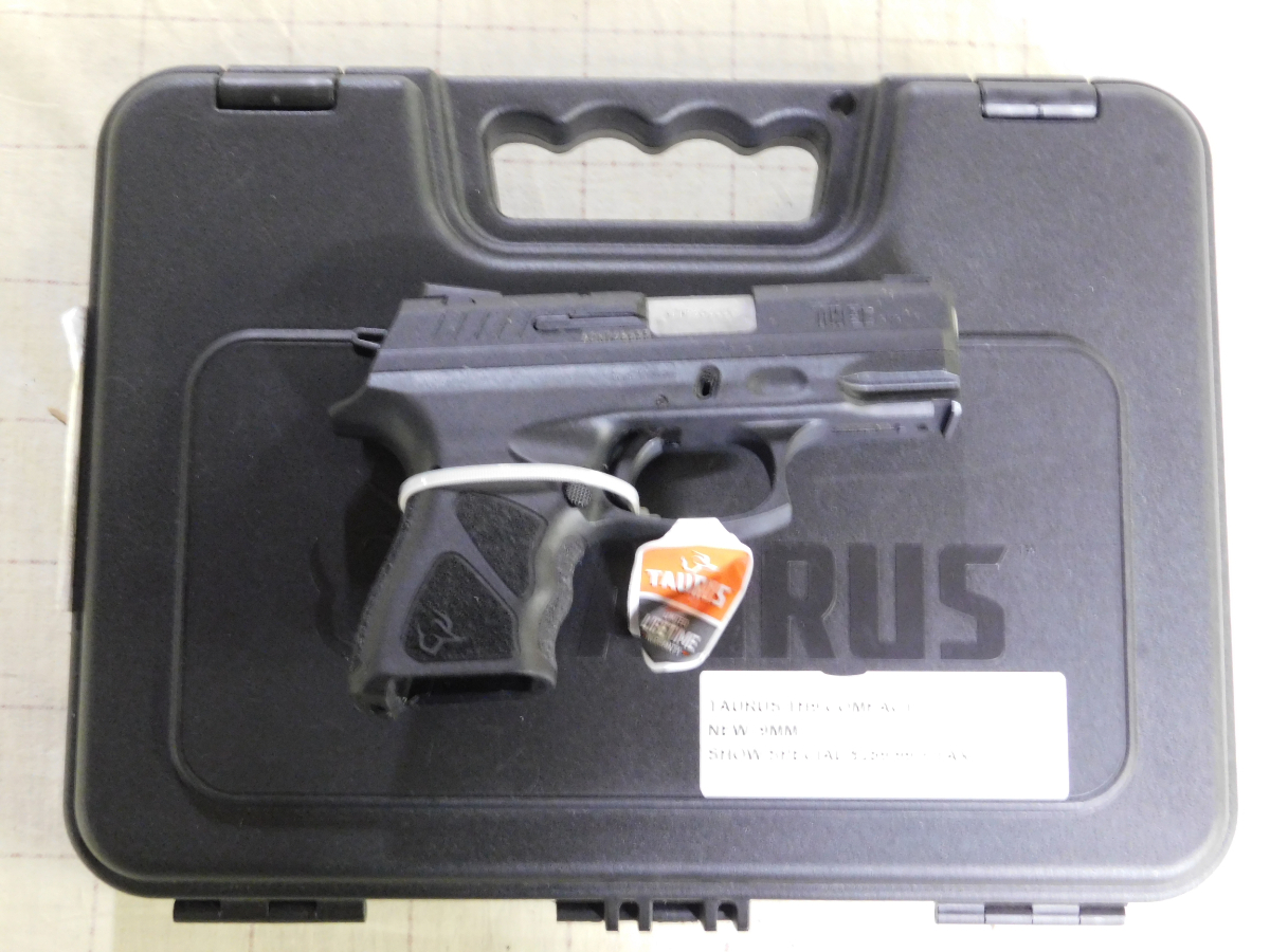Taurus TH Compact 9mm Pistol NEW IN CASE 9mm Luger 17231975