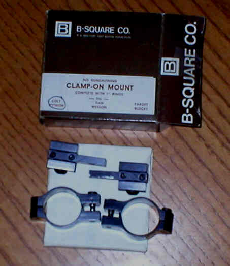 Colt Python Clamp-On Scope Mount Rings - Blue For Sale at GunAuction ...