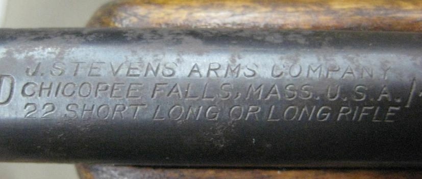 Springfield Model 84c .22 Cal Bolt Action Clip Fed Rifle Hooded Front ...